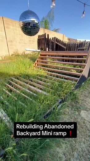 Rebuilding My Backyard Mini Ramp Step by Step