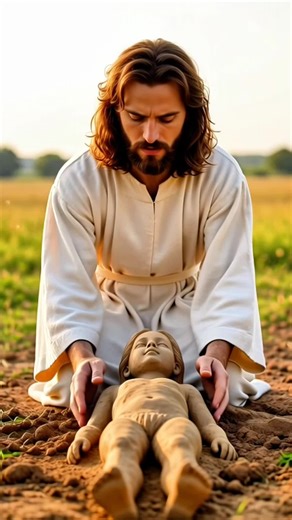 Jesus Turned Clay Into Life|Miracle of Jesus. #jesusmiracles #faith #peace #viral #Christianity