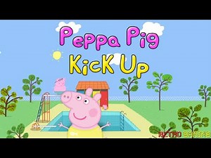 Peppa Pig | Swimming Pool Kick Up | Retro Gaming