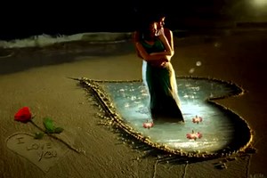 Dobos Attila Kövek a vízparton