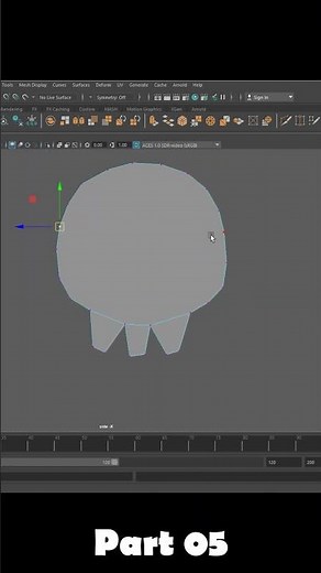 How to Model a Low poly Game ready Gun in Maya | Part 5 #autodesk #maya #lowpoly3d #3dmodeling