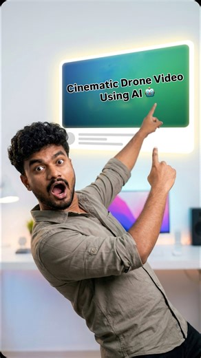 Nirmal M | AI Tools & Tech on Instagram: "Create cinematic drone videos using AI 🤖 #aitamil #aitool #editing [editing, cinematic, drone, camera, veo3 ]"
