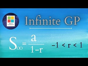 How to find the sum of an Infinite GP ?