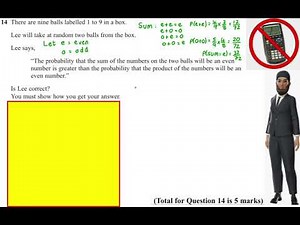 June H P1 Q14) Conditional Probability