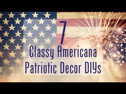 7 Easy Americana Patriotic DIY Decor Ideas to Try this Summer!