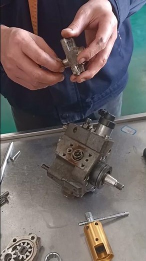 Bosch CP1 fuel pump disassembly-plunger disassembly