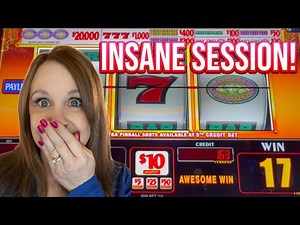 INSANE Pinball Grand Slot Run - NINE Jackpots, Starting on FIRST SPIN!