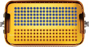 [Hot Item] Caja de esterilización para instrumentos quirúrgicos ortopédicos de tornillo cervical posterior