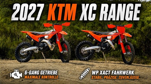 2027 KTM XC & XC-F: frischer Look, starke Technik | Cross-Country-Range