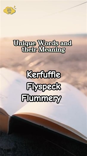 Rare words that are useful to know. #vocabularybuilding #vocabularylearning #educational #educate #word #learnenglish #uncommon #educateyourself #englishlearning #vocabularywords #interesting #uniquewords #highlightsシ゚ 📒🎓🧠🌏 | Daily Brain Quiz