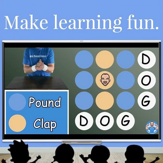 CVC words and desk drumming!