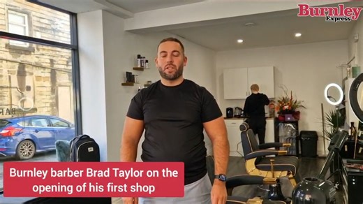 Barber Brad Taylor is celebrating the opening of his first shop. With 12 years experience as a barber, with hairdressing skills to accommodate female customers also, Brad’s shop is situated in Hargreaves Street in Burnley town centre. And Brad is confident there are plenty of customers to go round for everyone To read the full story please see the comments below👇 | Burnley Express