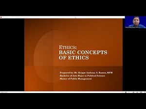 Basic Concepts of Ethics