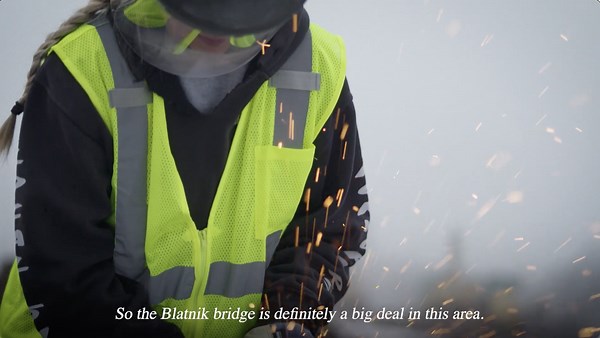 Volleyballer Turned Ironworker Helps Ensure Safety of Blatnik Bridge