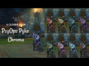 PsyOps Pyke Chromas