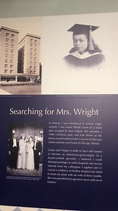 Dr. Wright was a true representation of love for his people, and that love was personified through the love he had for the women in his family. 🖤 In our exhibit “I, Charles H. Wright”, on view now at The Wright, we tell stories about Dr. Wright’s journey to finding Mrs. Wright, his love and pride for his daughters and granddaughter, and his journey to finding love after loss.✍🏽 The women surrounding him uplifted and supported him, and are pivotal to keeping his legacy alive today.🙌🏽 On this 
