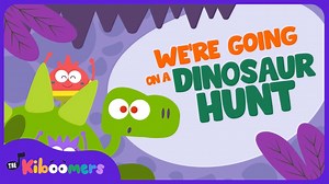 We're Going on a Dinosaur Hunt | The Kiboomers | Kids Songs Video