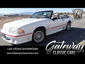 1989 Ford Mustang GT Conv -Gateway Classic Cars- Las Vegas #912