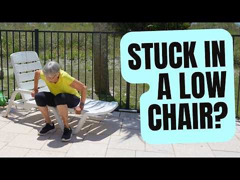 How to Get Out of Any Low Chair Without Help (Even at the Beach!)