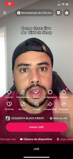 Live no TikTok Shop: Configure e Filtre Comentários