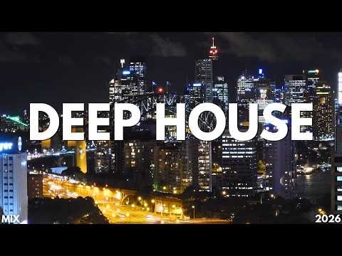 Deep House City Night Mix 🌙🚗 | Perfect Midnight Drive Through Neon Streets & Late Night Vibes