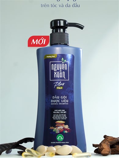 Dầu Gội Nguyên Xuân PLUS Óng Ả - Giải Pháp Cho Tóc Dầu