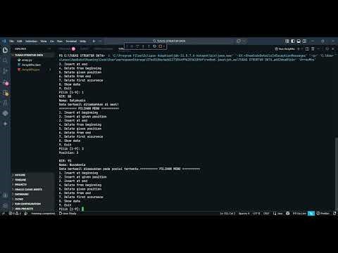 Demo Array Menggunakan Bahasa Python