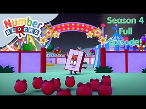 Fun Times Fair! 🎢 | Full Episode - S4 E17 | Learn to Count - Numberblocks - Videos For Kids