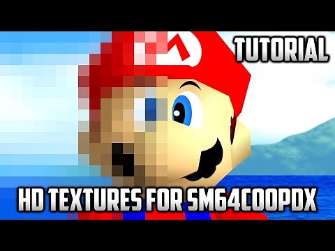 ⭐ Super Mario 64 PC Port - Tutorial - HD Textures for sm64coopdx / Texturas HD para sm64coopdx