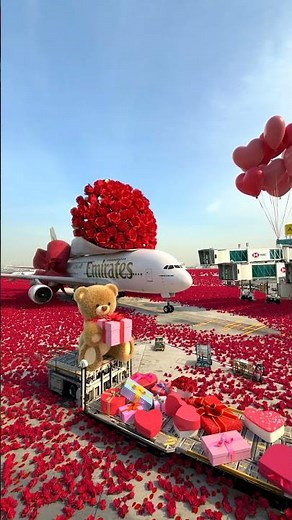 Love is our Favourite Destination for the Emirates A380 ❤️