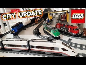 LEGO City Update TRAINS & Expansion Progress!