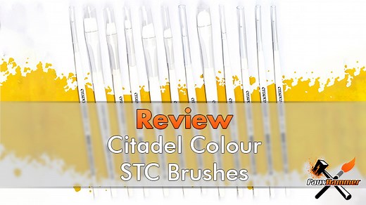 Citadel STC Synthetic Brush Range Review - FauxHammer