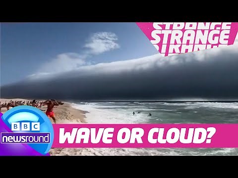 Weird But True! Oil Wrestling, Robot Football & a Giant Cloud Wave 🌊🤖| Strange News | Newsround