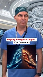 Tingling in fingers at night.. #usa #health #healthy #healthtip #usa_tiktok | dr.spine.surgeon