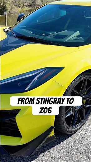 Why He Upgraded from C8 Stingray Z51 to Z06 Z07 #C8Z06 #Corvette #shorts #c8corvette #automobile