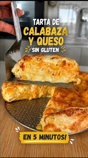 🎃 Gluten-Free Pumpkin and Cheese Tart | 5-Minute Express Recipe