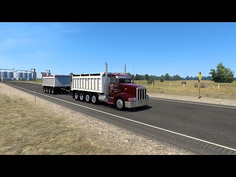 ATS HFG Project 3xx Cab and Chassis Dump Truck and Pup Trailer