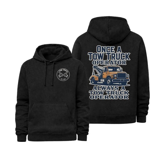 Once a Tow Truck Operator Always a Tow Truck Operator Sweatshirt Recovery Wrecker Roadside Hero Tow Truck Hoodie Towing Driver Life Pullover - Etsy Australia