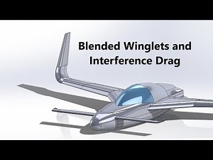 E-Racer Blended Winglet and Interference Drag CFD Analysis