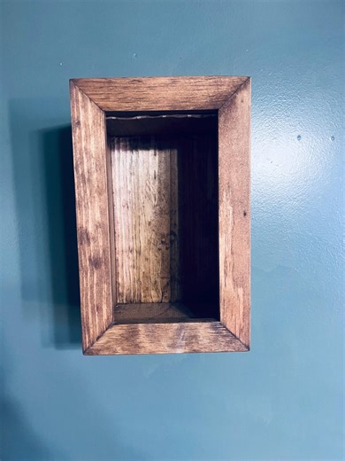 Wall Mounted Lighted Shadow Box. - Etsy