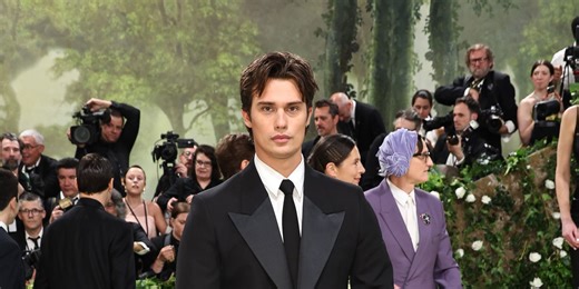Nicholas Galitzine Sticks to the Classics in Custom Fendi at the Met Gala