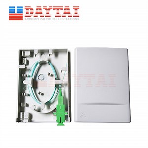 [Hot Item] Indoor FTTH 1 Port Fiber Optical Termination Box Socket
