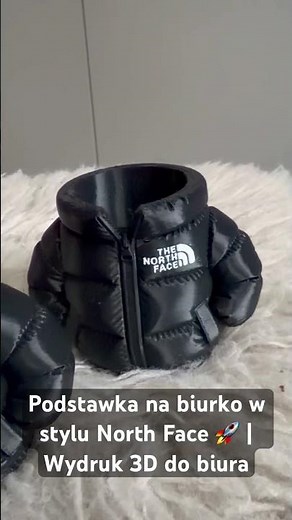 Podstawka na biurko w stylu North face 🚀 | Wydruk 3D do biura