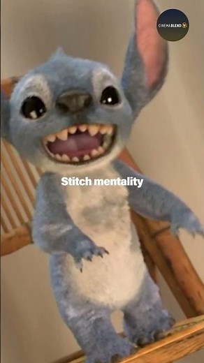 Stitch brought his whole personality to our junket interview 👀