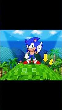 Sonic 1 SEGA: The Secret to Max Speed #sonicthehedgehog