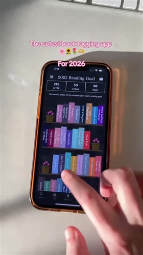 TBR_Bookshelf on Instagram: "The cutest book tracking app for 2026 #bookstagram #booksbooksbooks #booklover #readingapp #bookish"
