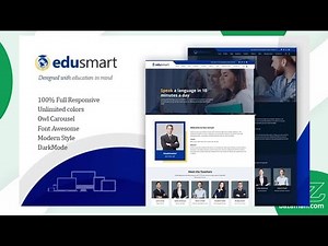 Edusmart Template Blogger For All School Premium Free