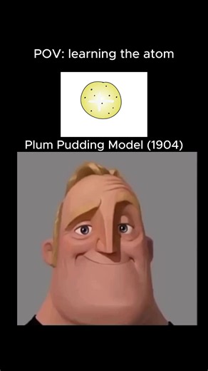 these are evolutions of models of atoms. After the schoedinger equation, quantum mechanics was born where electrons don't exist as points but rather as wavefunctions. . . . . . #chemistrymemes #quantummechanics #physicsmemes
