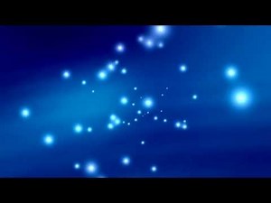 Motion Background Full HD : Blue Sparks