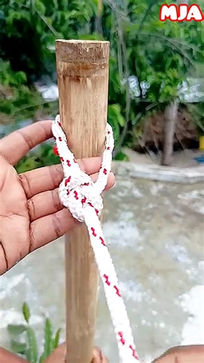Climbing bamboo knot #knot #worldcup #ropeskills #ropetricks #climbing #useful #knotting #skills #knotskills | MD Jahangir Alom